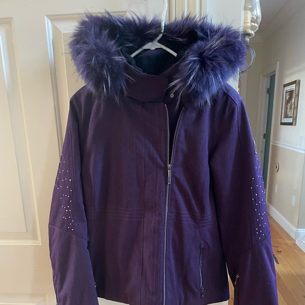 Women’s Purple Spyder Jacket Worn Once Excellent Condition!!